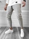 Pantaloni de trening gri conici 10050 P18-6.2