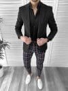 Tinuta barbati smart casual Pantaloni + Camasa + Sacou 10077