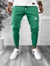 Pantaloni de trening verzi conici 12259 Y1-2