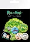 Insigna – Rick and Morty Characters – mai multe modele | GB Eye
