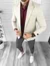 Tinuta barbati smart casual Pantaloni + Camasa + Sacou 10354