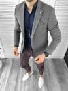 Tinuta barbati smart casual Pantaloni + Camasa + Sacou+Vesta 10457