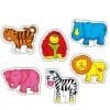 Puzzle cu Animale din Jungla Baby Puzzle Jungle Galt