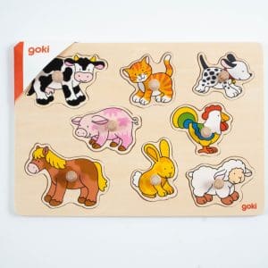 Puzzle încastrat – Animale domestice