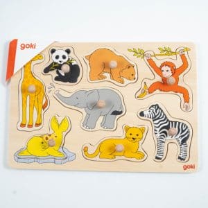 Puzzle încastrat – Animale salbatice