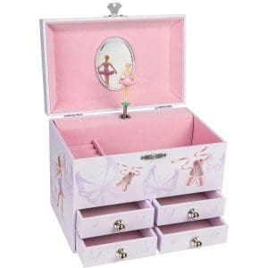 Cutie muzicala cu 3 sertare – Balerina | Goki