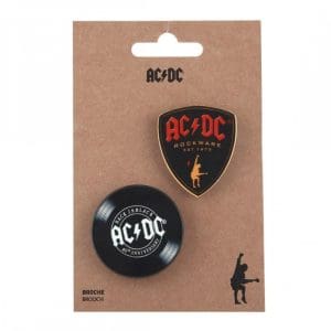 Set 2 insigne – AC/DC | Cerda