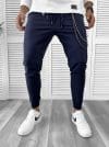 Pantaloni de trening bleumarin conici 12113 28-4.1*