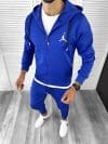Trening barbati slim fit Pantaloni + Hanorac Albastru 12183 92-2.1.2 3