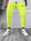 Pantaloni de trening neon conici 12361 D4-5.4