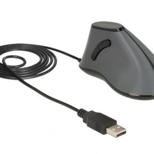 Mouse ergonomic vertical optic USB, Delock 12527