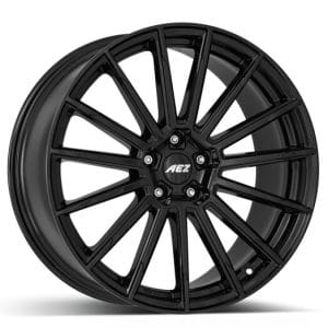 Janta aliaj AEZ Atlanta black 7.5×17 5×108 ET 48 gaura centrala 63.4 mm