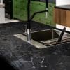 Blat Marmura Nero Marquina Polisata, 160 x 100 x 3 cm – Proiect Special