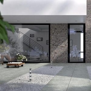 L’ALTRA PIETRA Museo Pierre Blue Grey, 60 x 60 x 2 cm, R11 (Non-Slip)