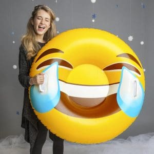 Saltea gonflabila pentru zapada – Emoji | BigMouth Inc