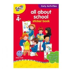 Carte Activitati Galt cu Abtibilduri – All about School