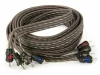 Cablu RCA AURA RCA 0450, 4 canale, 5M