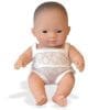 Papusa Miniland Bebelus Fetita Asiatica 21 cm