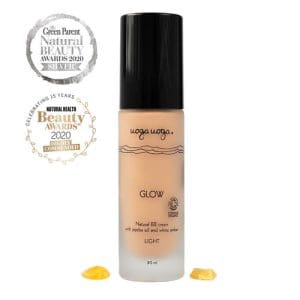 Glow: Crema BB bio, vegana cu ulei de jojoba si chihlimbar alb | Uoga Uoga