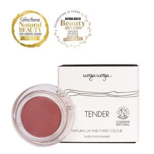 Tender: Nuantator natural pentru buze si obraji cu extract de coacaze negre | Uoga Uoga