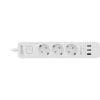 Prelungitor cu 3 x Schuko + 3 x USB-A Quick Charge 1.5m Alb, InLine IL16491