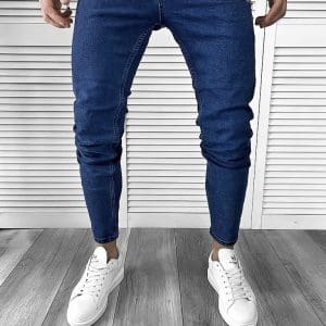Blugi barbati conici albastri 1650 G6-5