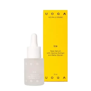 Ice: Ser natural de fata hidratant cu acid hialuronic si extract de gutui | Uoga Uoga