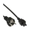 Cablu de alimentare IEC320 la C5 Mickey Mouse 10m Negru, InLine 16656D
