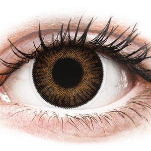 Lentile de contact colorate ColourVUE 3 Tones Brown – cu dioptrie (2 lentile)