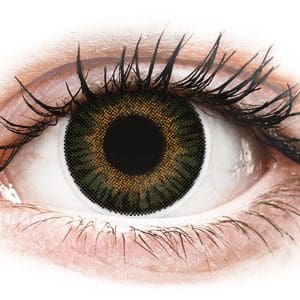 Lentile de contact colorate ColourVUE 3 Tones Green – fără dioptrie (2 lentile)