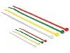 Bride colorate 100 x 2.5 mm + 200 x 3.6 mm 200 buc, Delock 18628