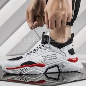 Adidasi barbati albi PREMIUM ZR A8055 A31