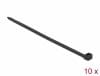 Set 10 buc bride L 920 x W 9 mm Negru, Delock 19674