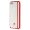 Carcasa rosie Hard Case Iphone 7 Plus Transparent Elastic | Moleskine