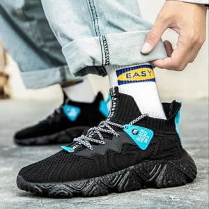 Adidasi barbati casual negri 12130