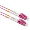 Cablu fibra optica LC – LC OM4 conector Low Loss 2m Violet, Value 21.99.8832