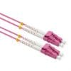 Cablu fibra optica LC – LC OM4 conector Low Loss 20m Violet, Value 21.99.8837