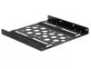Kit instalare HDD 2.5″ la 3.5″ aluminiu Negru, Delock 21287