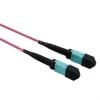 Cablu fibra optica MPO – MPO OM4 Mov LSOH 15m, Value 21.99.1105
