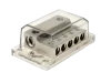 Distribuitor Curent ACV 30.3601-03s, 2 Intrari 5 Iesiri Argintiu