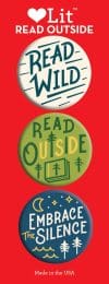 Set 3 insigne – Read Outside | Smith Gibbs