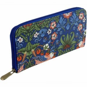 Portofel – Blue Strawberry Thief | Lesser & Pavey