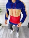 Hanorac barbati slim fit albastru 2743 34.3-1.2.3