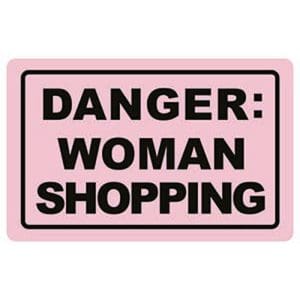 Suport card cu protectie antifrauda – Moneyguard – Woman shopping | Chic mic