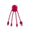 Adaptor – Octopus Power 2 All-in-one Adaptor Metallic Red | Xoopar
