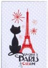 Magnet – Cat Rouge Tour Eiffel | Cartexpo