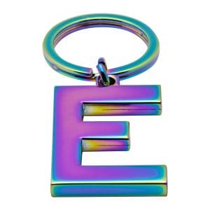 Breloc – Lund Luxe Letter E – Oil Slick | Lund London