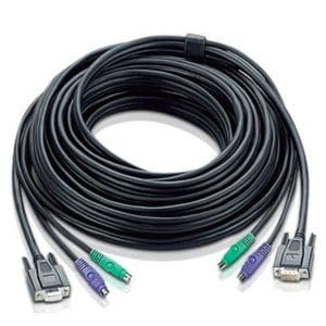 Cablu VGA pentru KVM PS/2 20m, ATEN 2L-1020P/C