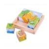 Puzzle Cubic BigJigs Toys – Dinozauri