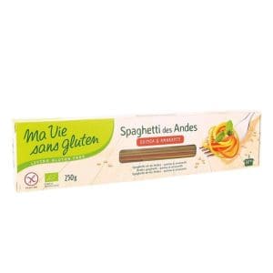 Spaghetti în 3 Culori Fără Gluten, 250g ECO| Ma vie sans gluten